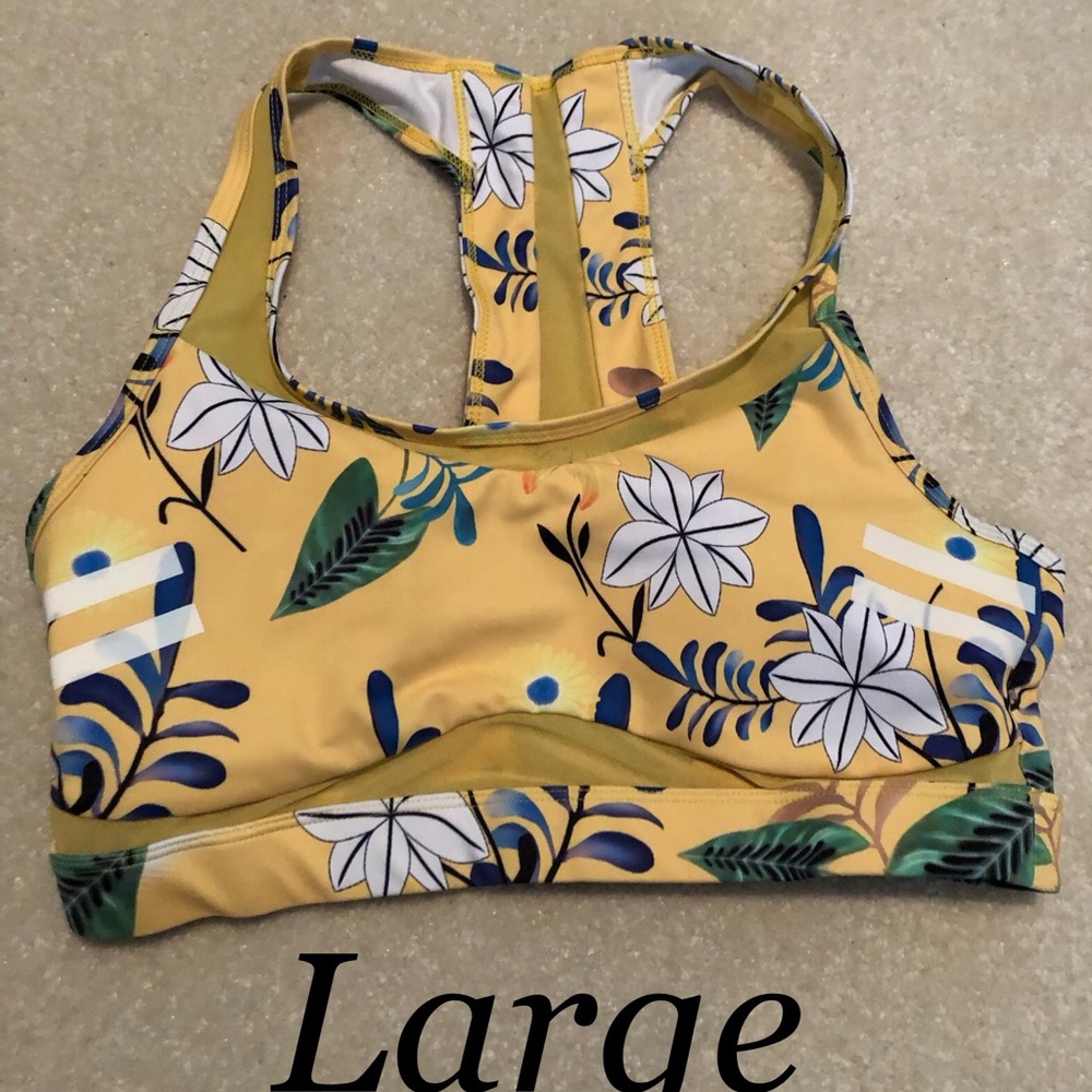 ZYIA floral reflective bra